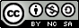Creative Commons BY-NC-SA license logo.
